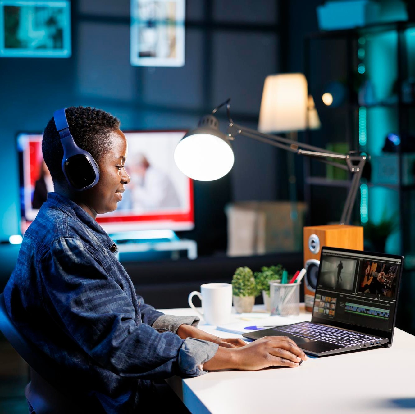 website content creation image